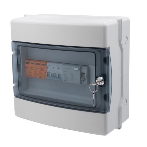 WBT Three-Phase Power Distribution Panel for UPS & WB with MCB, RCD, and SPD, 400 VAC, 40 A, IP65