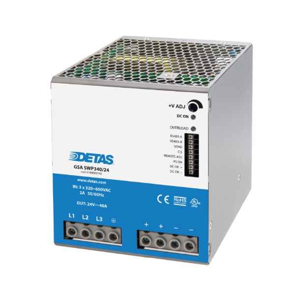 GSA SWP340/24 320-600VAC/24VDC 40A Alimentatore trifase
